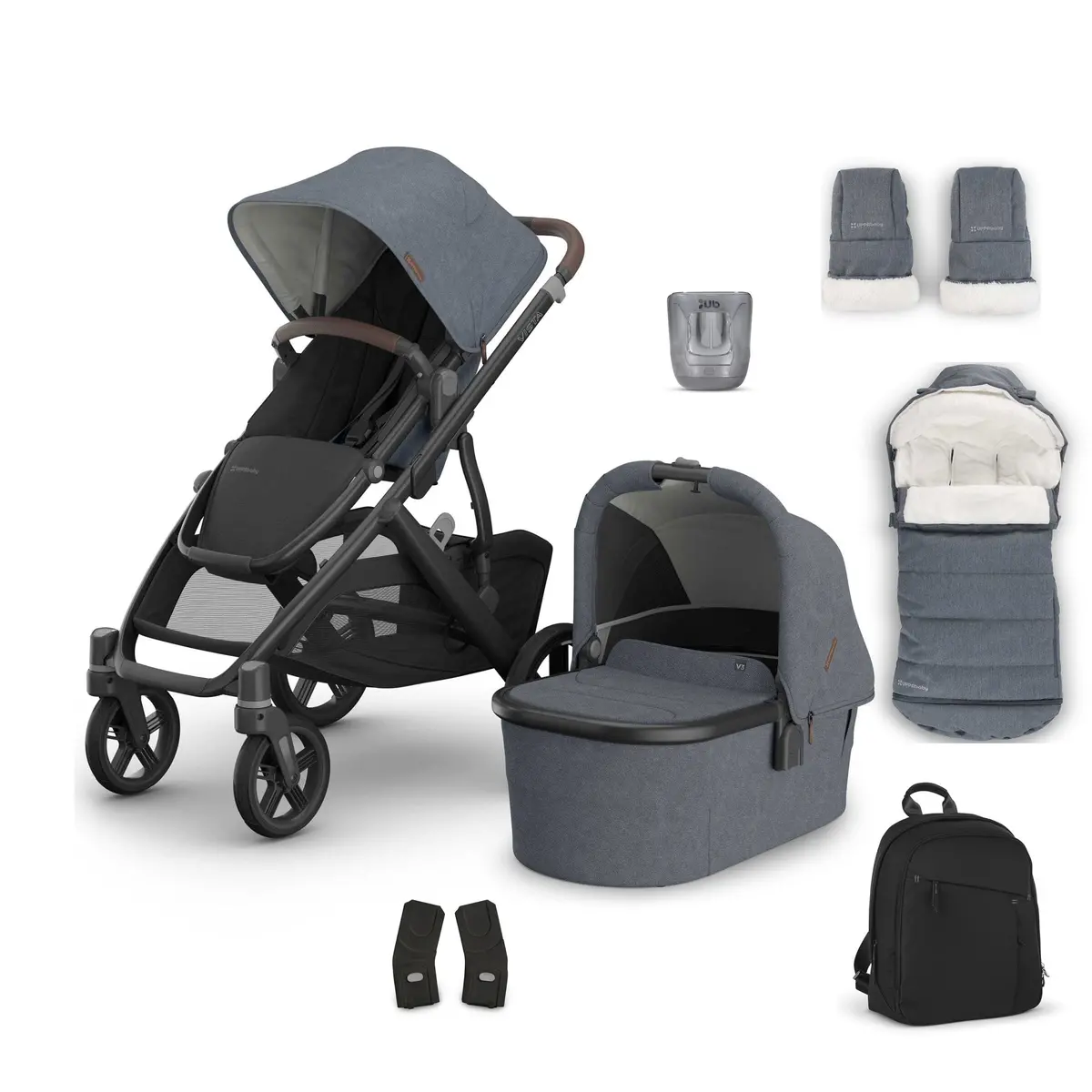 Uppababy Vista V3 Complete Bundle - Julian 1