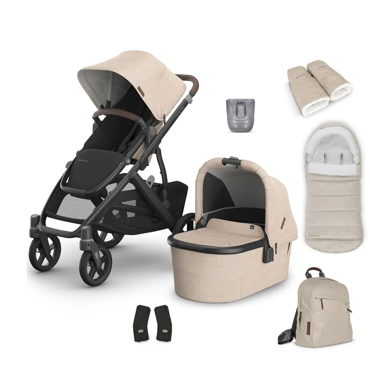 Uppababy Vista V3 Complete Bundle - Liam 1