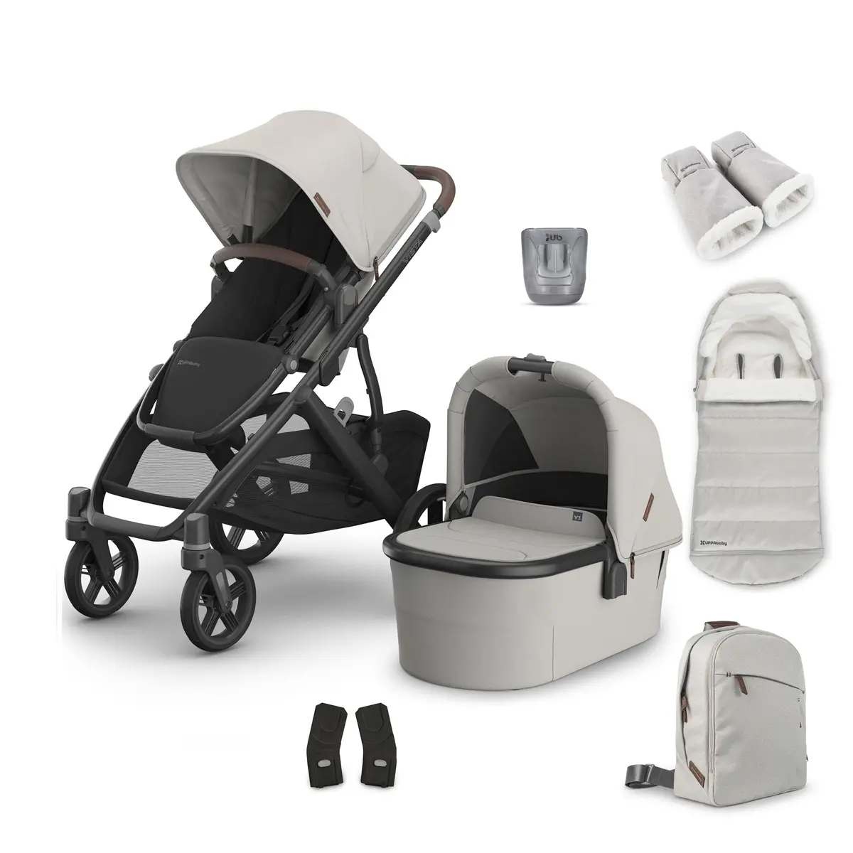 Uppababy Vista V3 Complete Bundle - Savannah 1