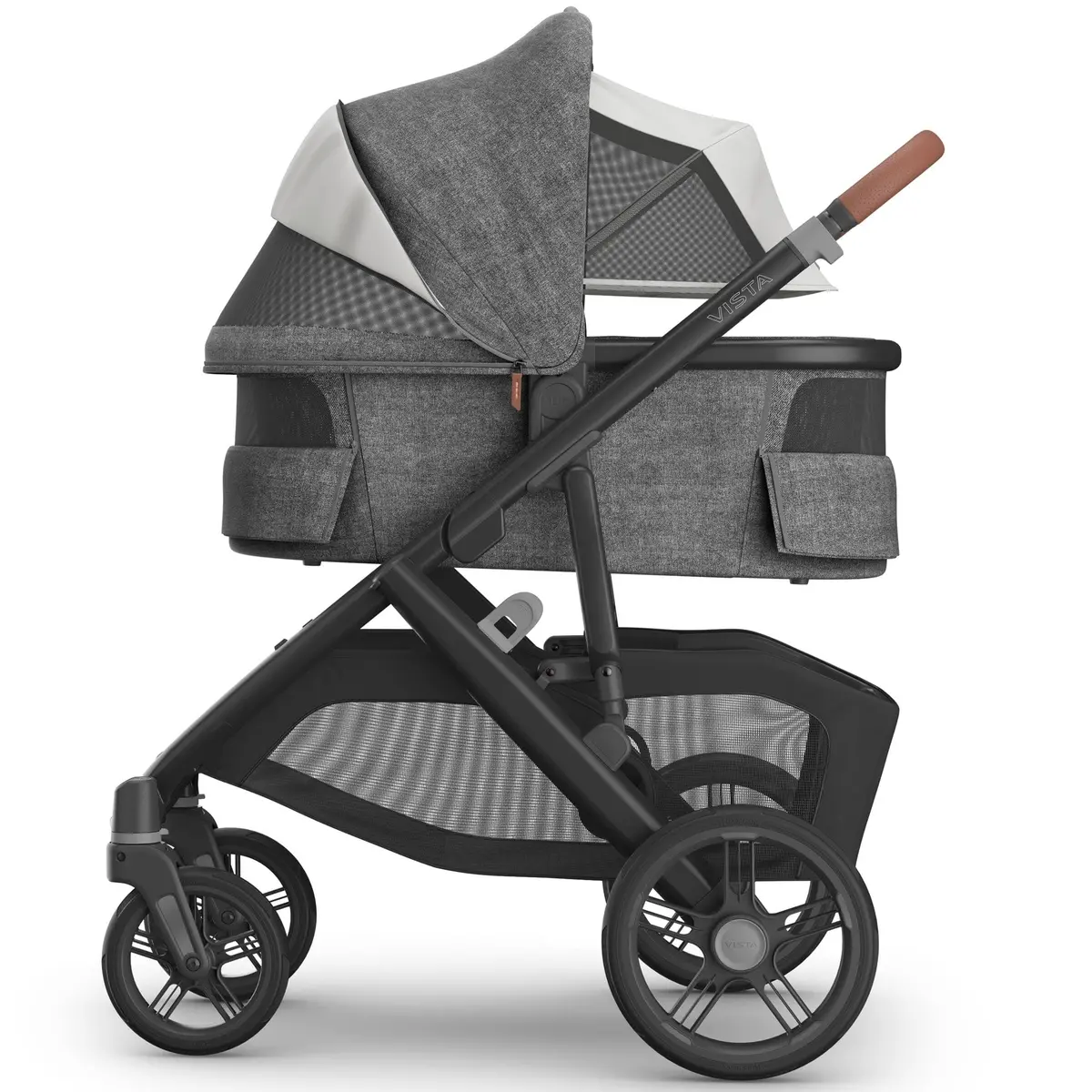 Uppababy Vista V3 Twin Pram - Greyson 2