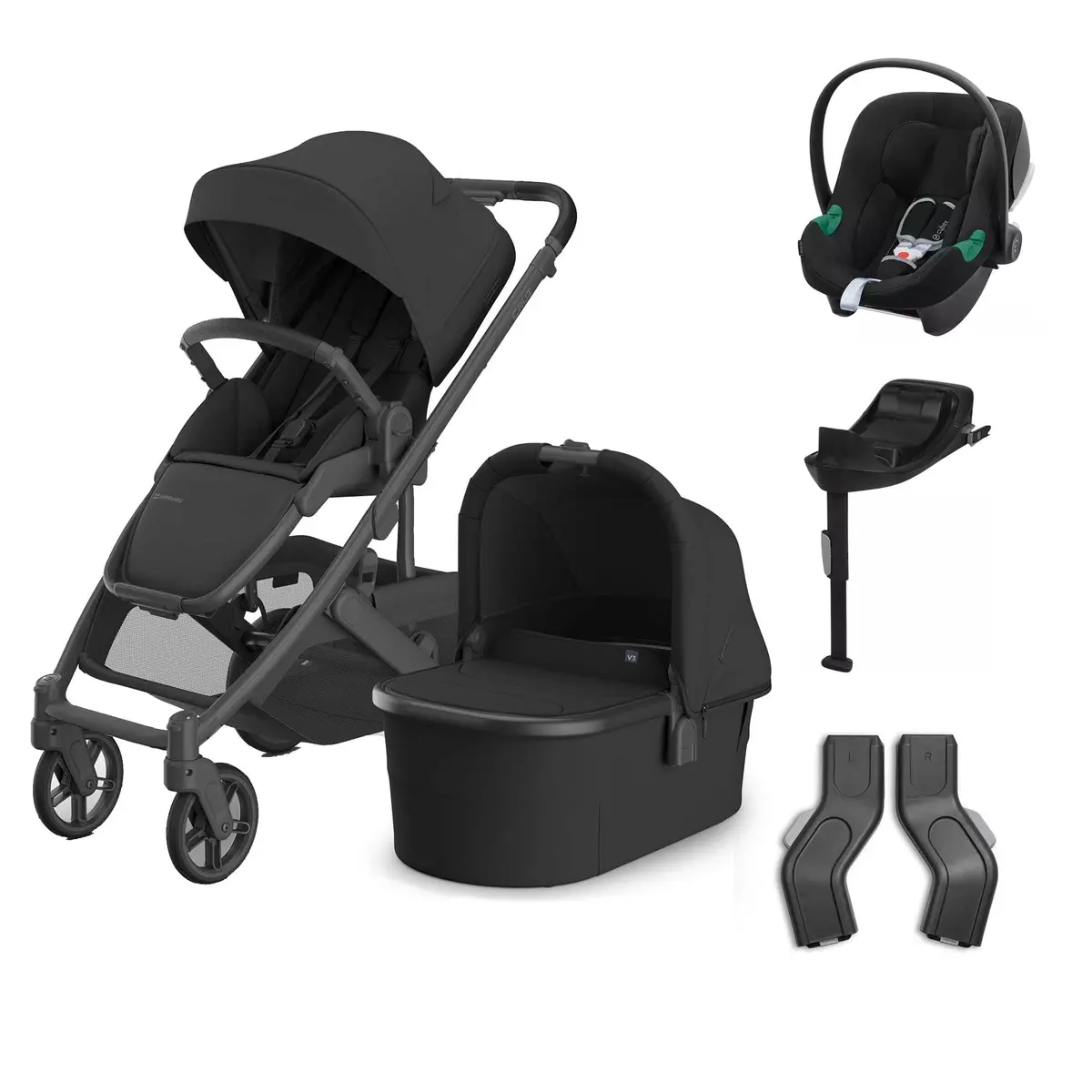 Uppababy Cruz V3 Complete Cybex Travel System - Jake 1
