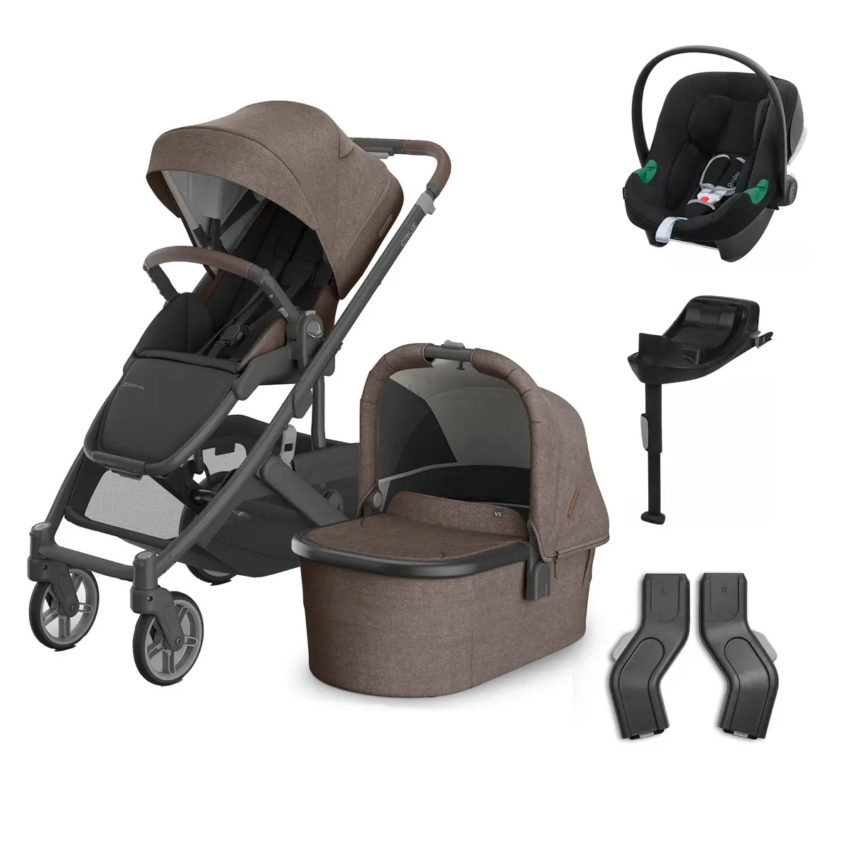 Uppababy Cruz V3 Complete Cybex Travel System - Owen 1