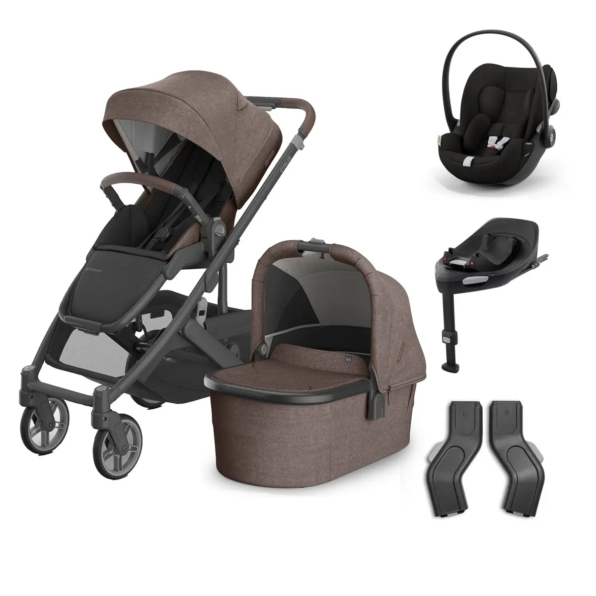 Uppababy Cruz V3 Complete Cybex Travel System - Owen 2