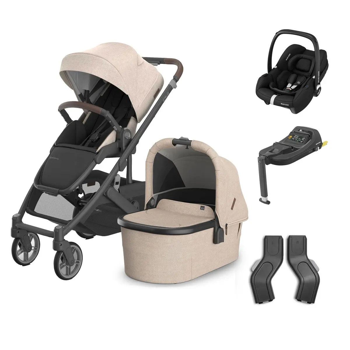 Uppababy Cruz V3 Complete Maxi-Cosi Travel System - Liam 1