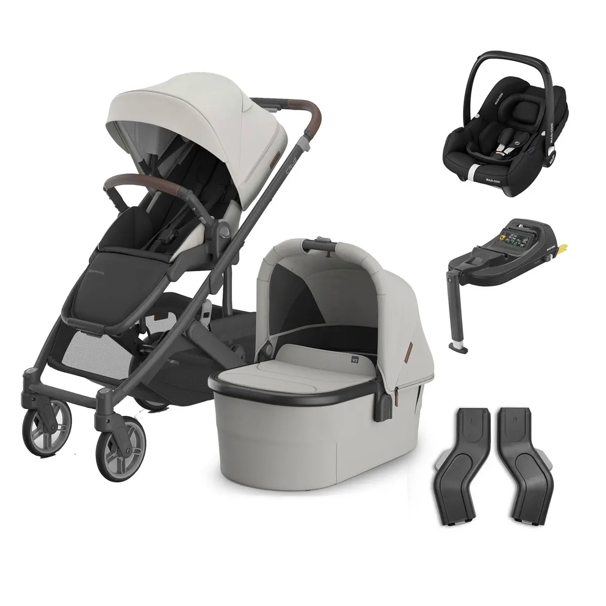 Uppababy Cruz V3 Complete Maxi-Cosi Travel System - Savannah 1