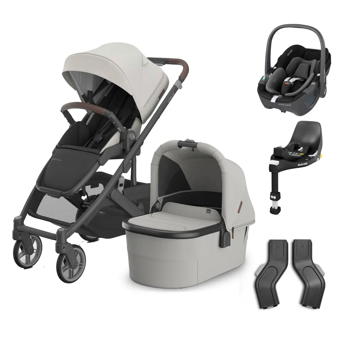 Uppababy Cruz V3 Complete Maxi-Cosi Travel System - Savannah 2