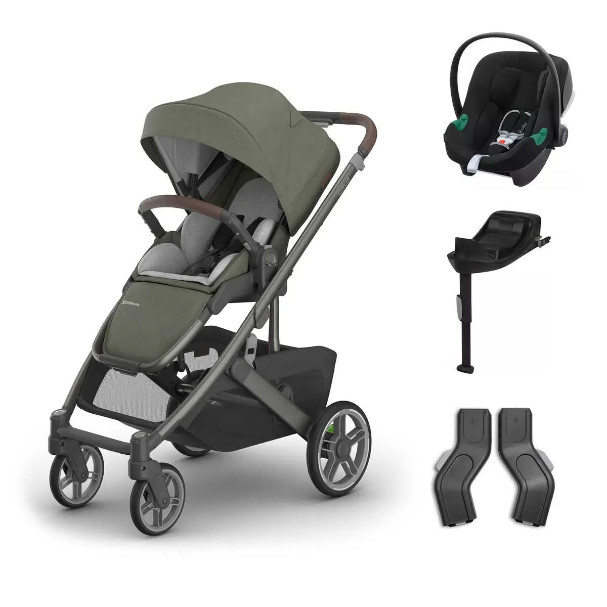 Uppababy Cruz V3 Cybex Travel System - Evelyn 1