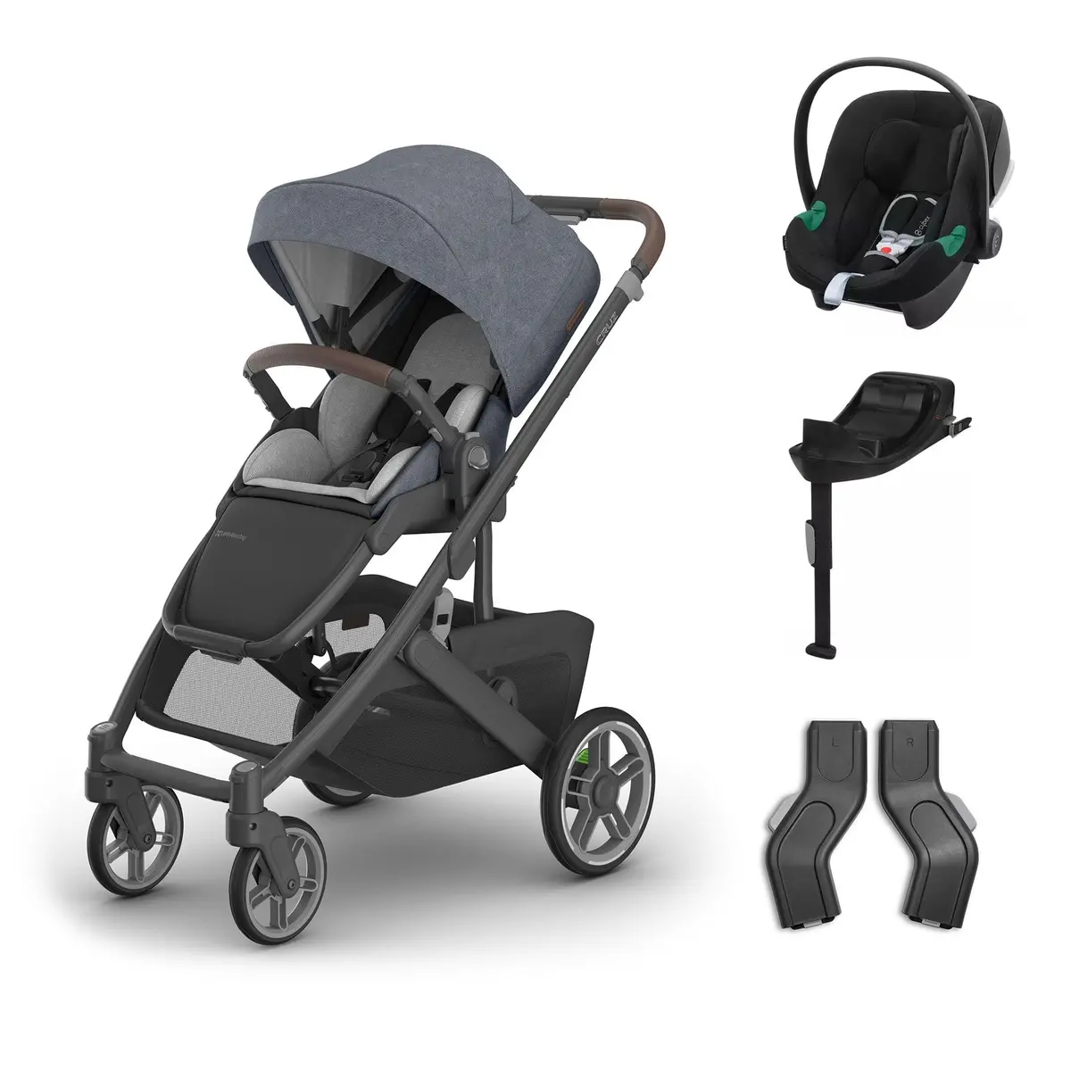 Uppababy Cruz V3 Cybex Travel System - Julian 1