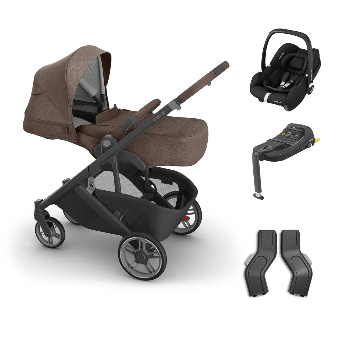 Uppababy Cruz V3 Maxi-Cosi Bundle + Infant Cover - Owen 1