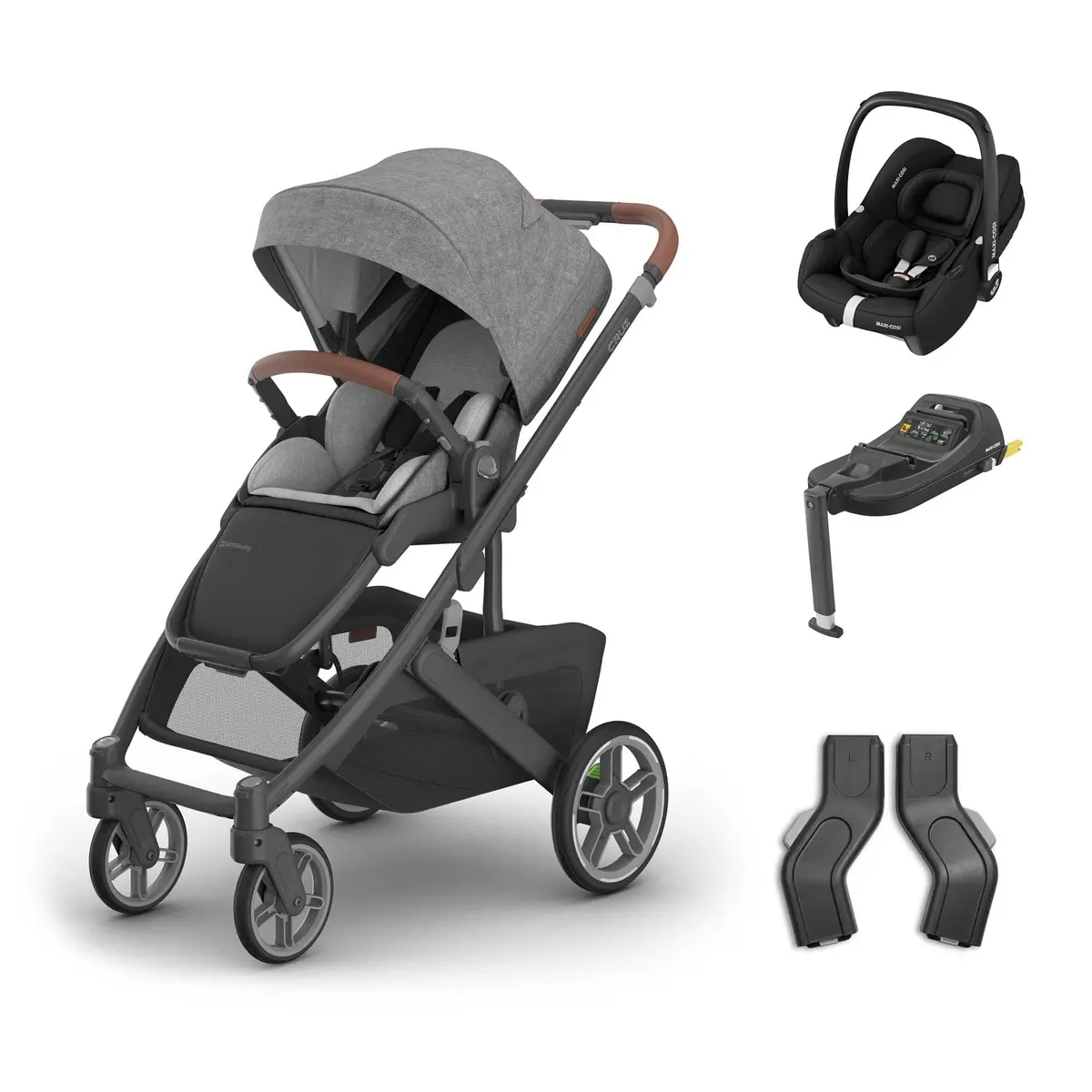 Uppababy Cruz V3 Maxi-Cosi Travel System - Greyson 1