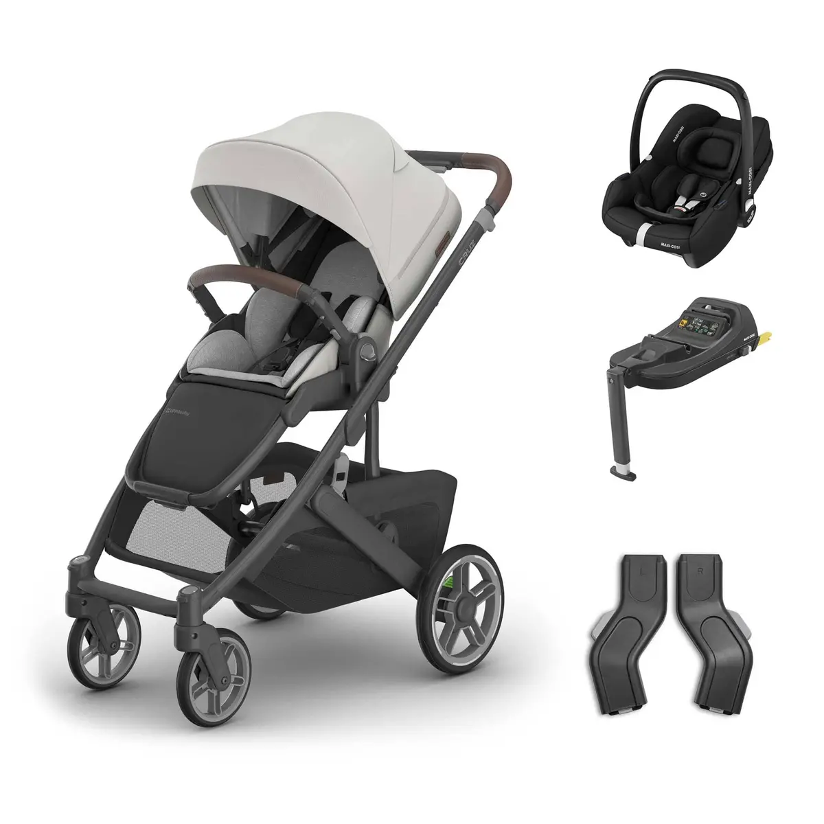 Uppababy Cruz V3 Maxi-Cosi Travel System - Savannah 1