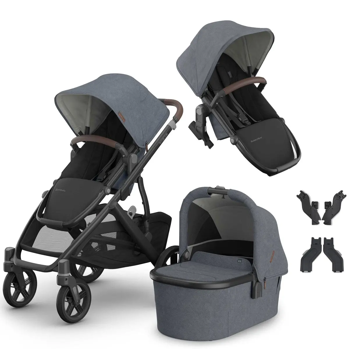 Uppababy Vista V3 Duo Pram - Julian 1
