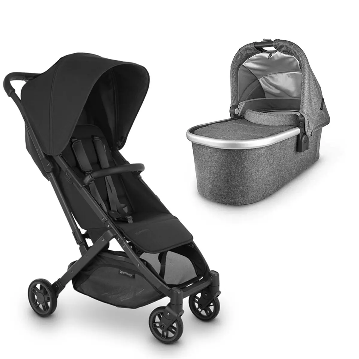 Uppababy Minu V2 Pram - Jake With Jordan Carrycot 1