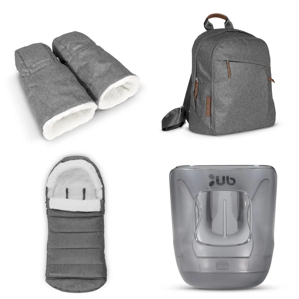 Uppababy 4 Piece Accessory Pack - Greyson/Jordan 1