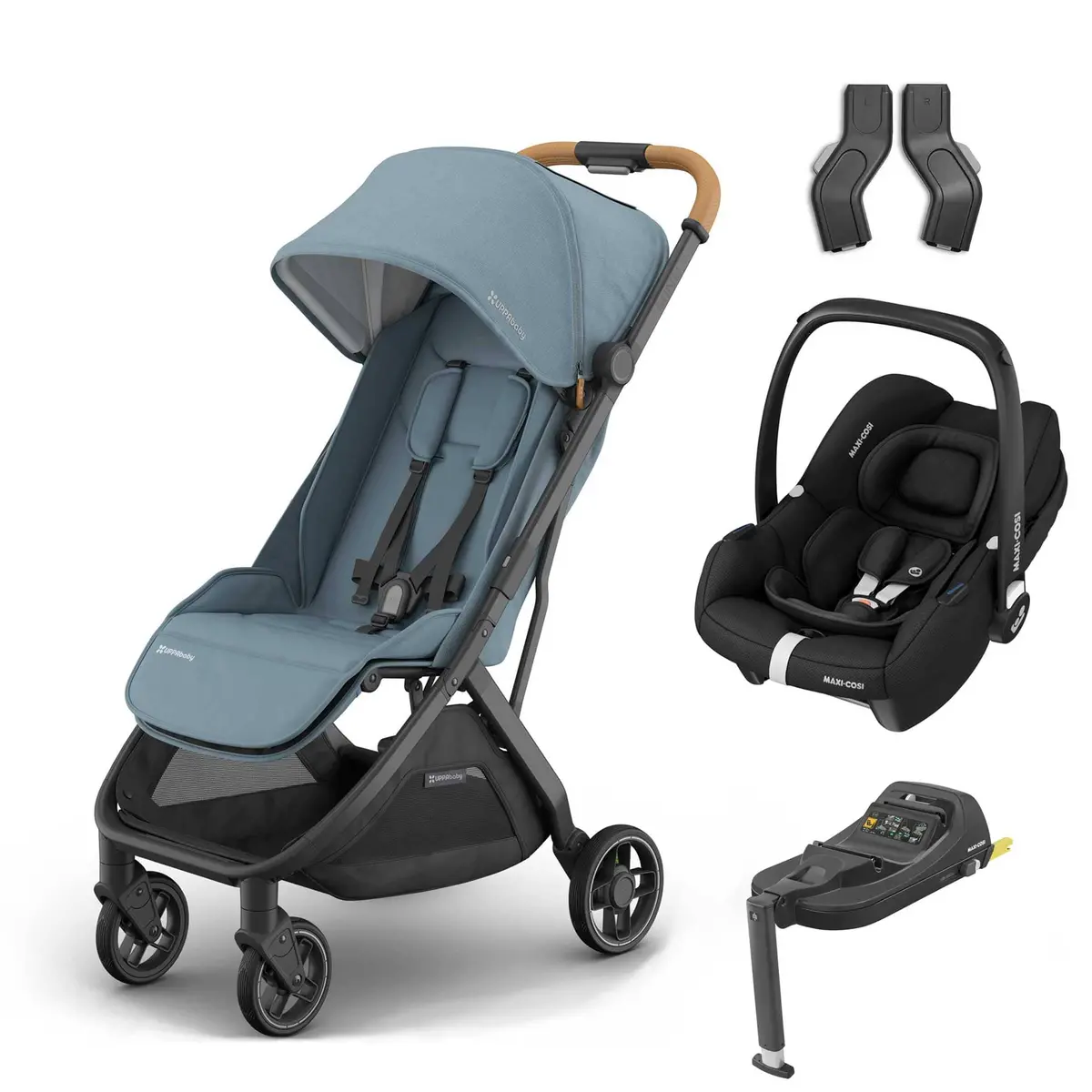 Uppababy Minu V3 Maxi-Cosi Travel System - Dillan 1