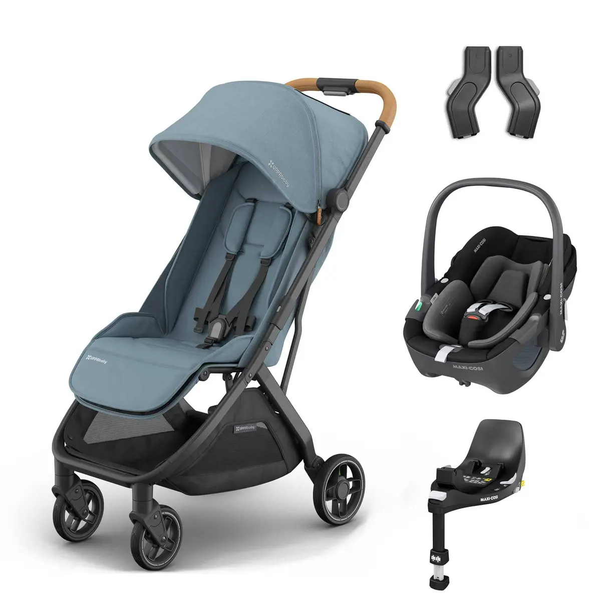 Uppababy Minu V3 Maxi-Cosi Travel System - Dillan 2