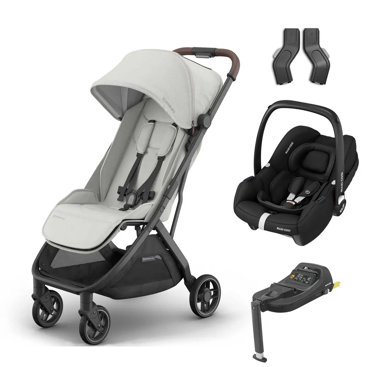 Uppababy Minu V3 Maxi-Cosi Travel System - Savannah 1