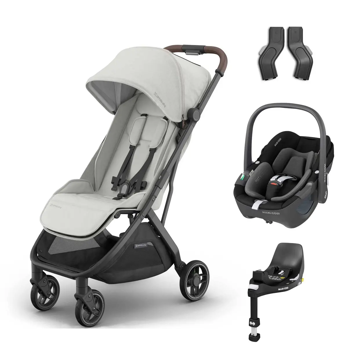 Uppababy Minu V3 Maxi-Cosi Travel System - Savannah 2