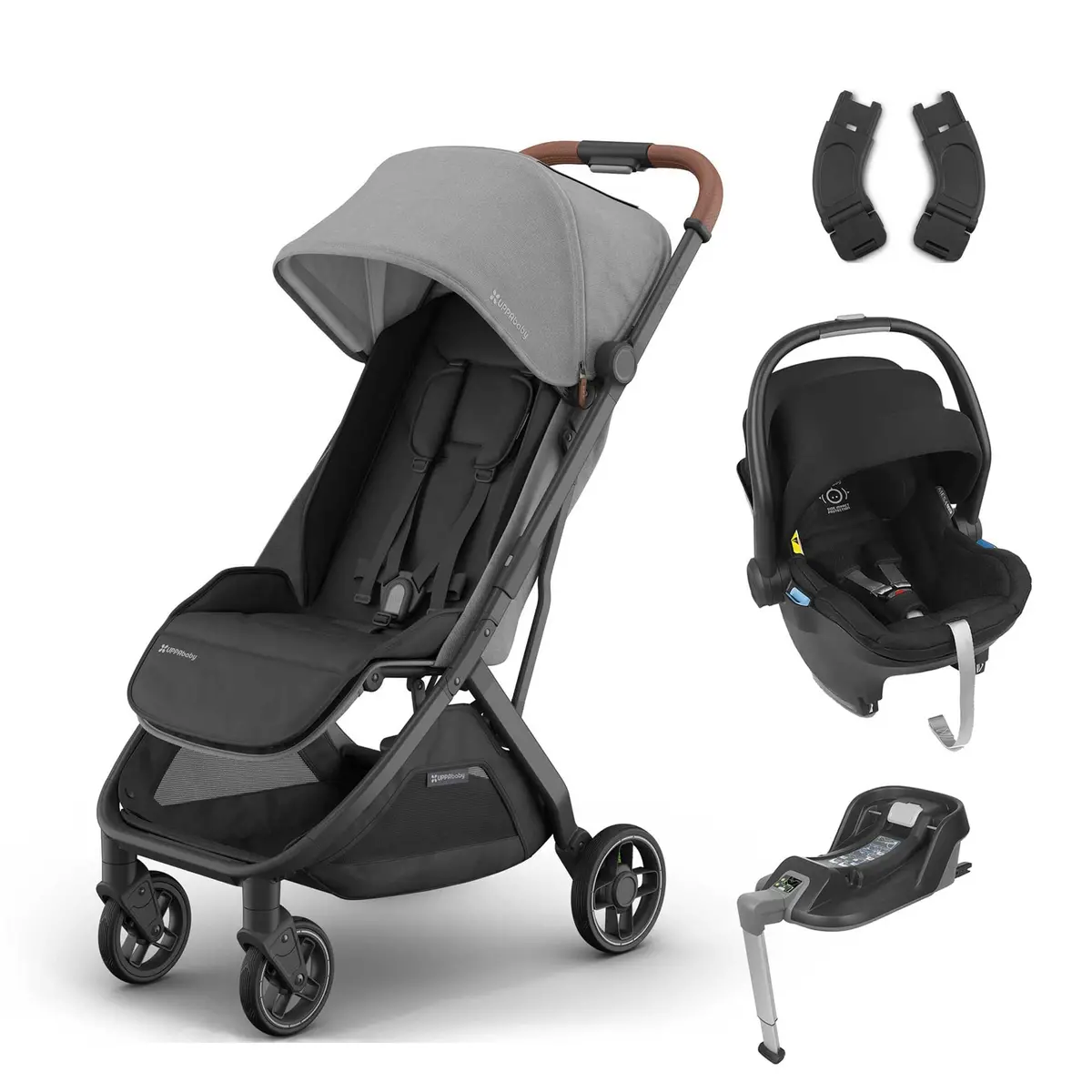 Uppababy Minu V3 Mesa Travel System - Greyson 1