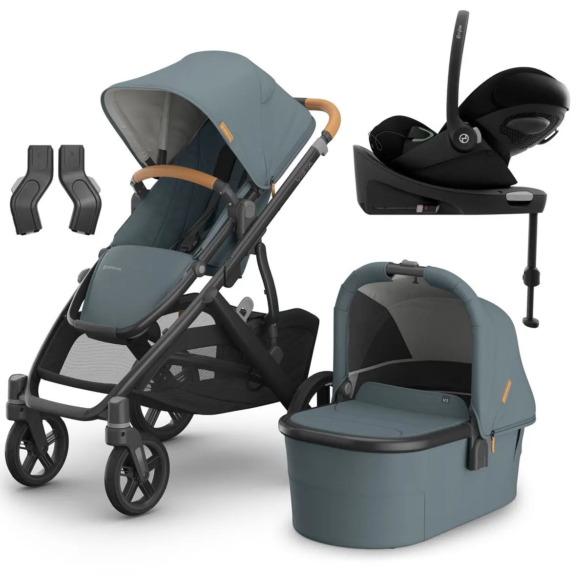 Uppababy Vista V3 Cybex Travel System - Dillan 2