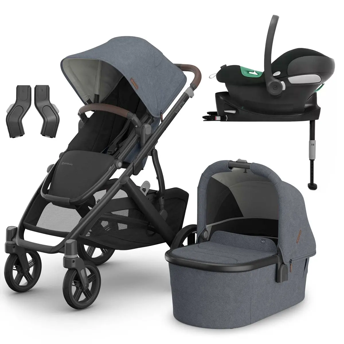 Uppababy Vista V3 Cybex Travel System - Julian 1