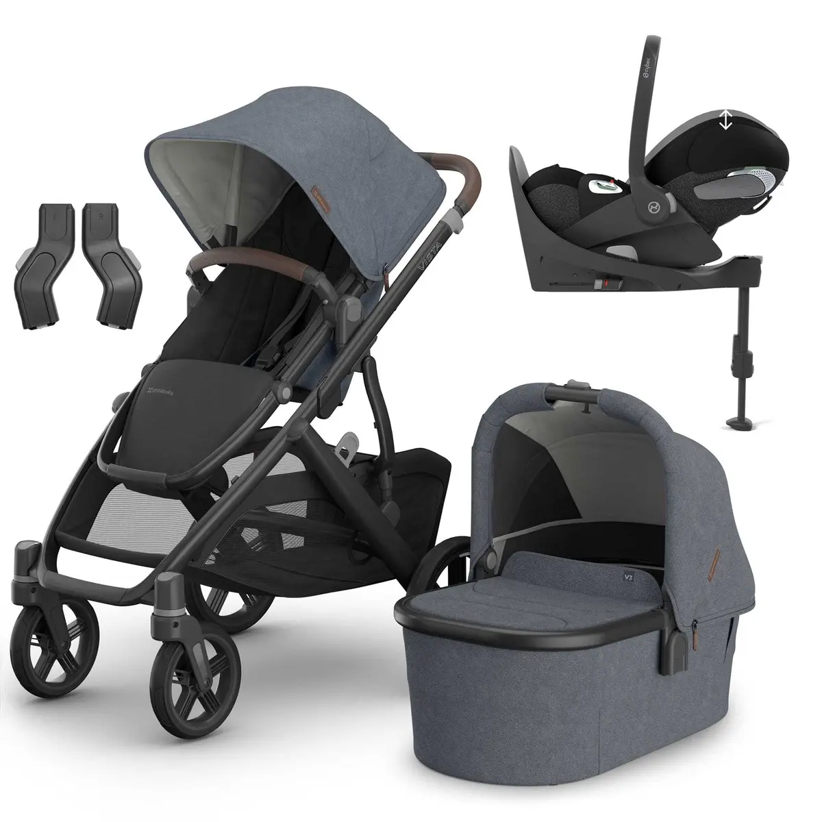 Uppababy Vista V3 Cybex Travel System - Julian 3