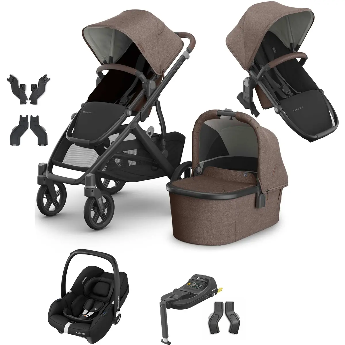 Uppababy Vista V3 Duo Maxi-Cosi Travel System - Owen 1