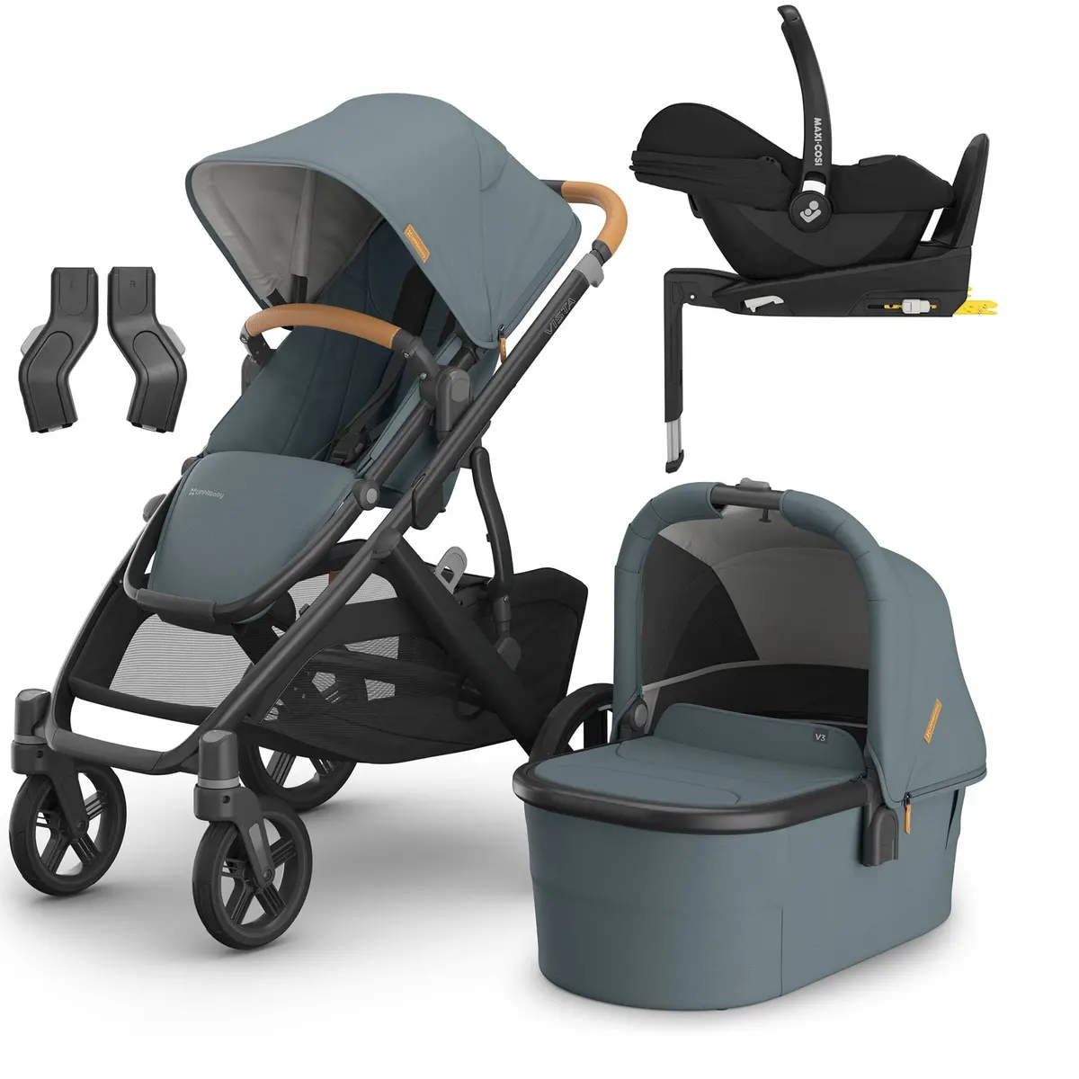 Uppababy Vista V3 Maxi-Cosi Travel System - Dillan 1