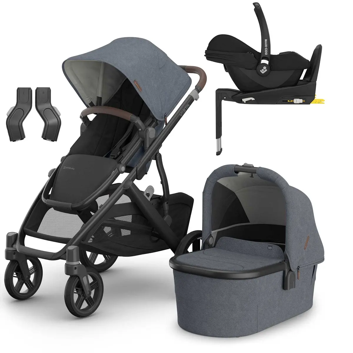Uppababy Vista V3 Maxi-Cosi Travel System - Julian 1