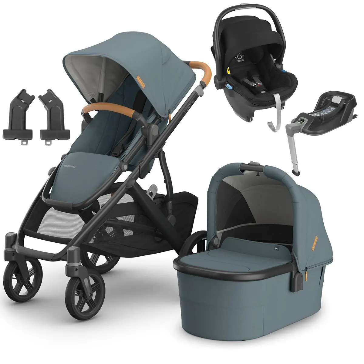 Uppababy Vista V3 Mesa & Base Travel System - Dillan 1