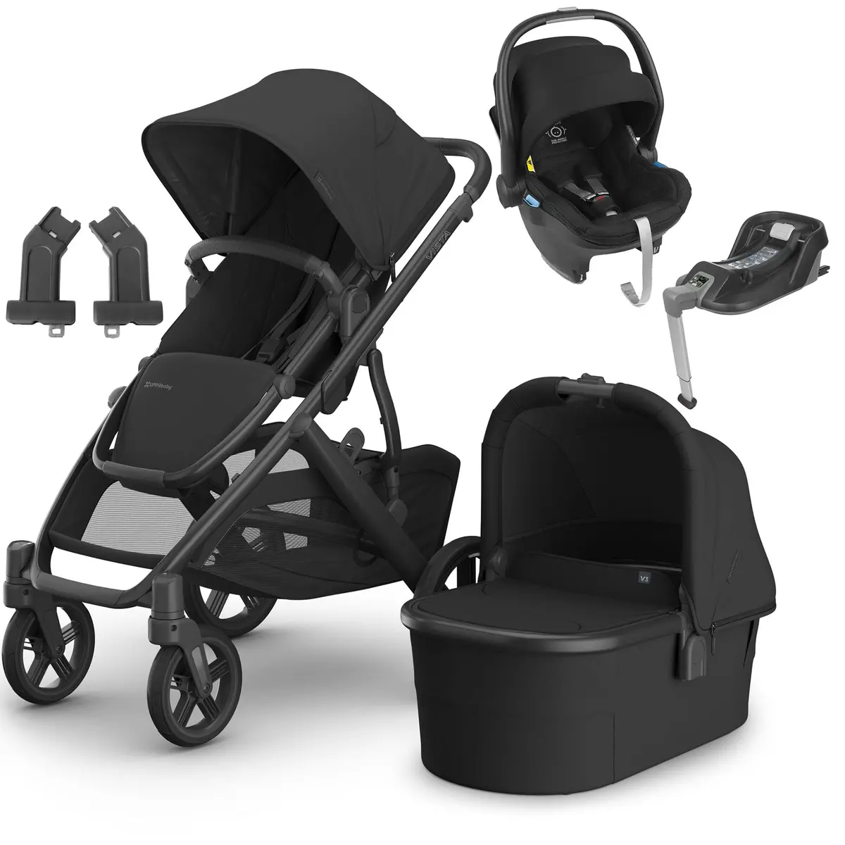 Uppababy Vista V3 Mesa & Base Travel System - Jake 1