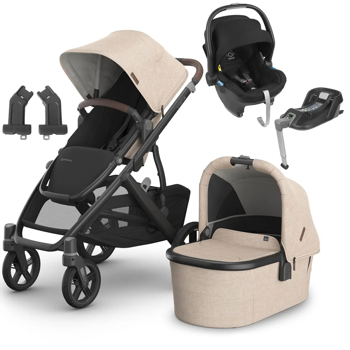 Uppababy Vista V3 Mesa & Base Travel System - Liam 1