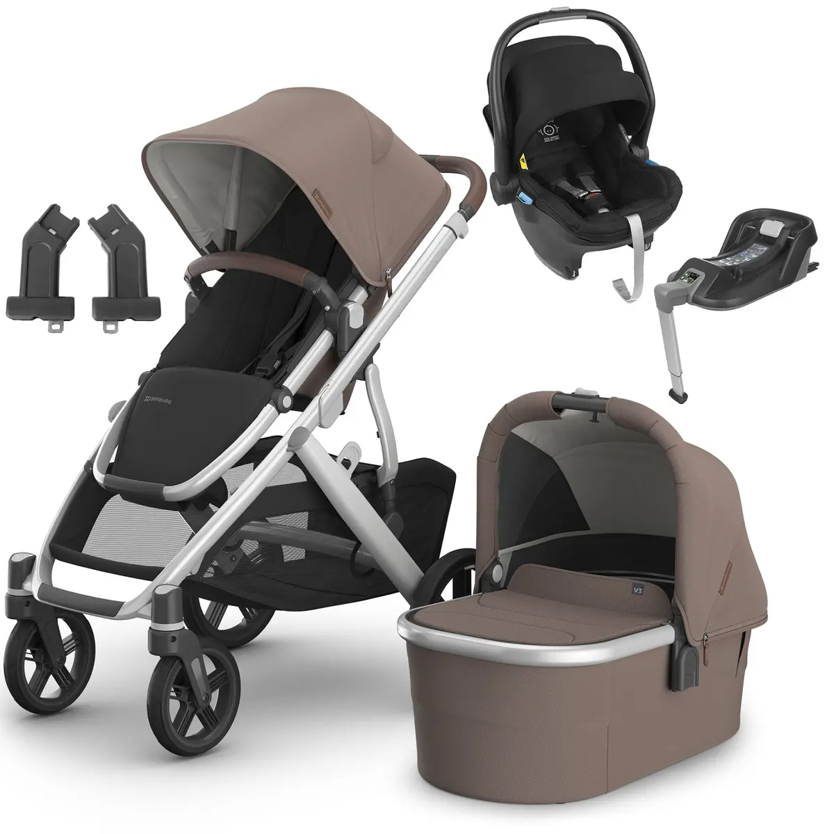 Uppababy Vista V3 Mesa & Base Travel System - Theo 1