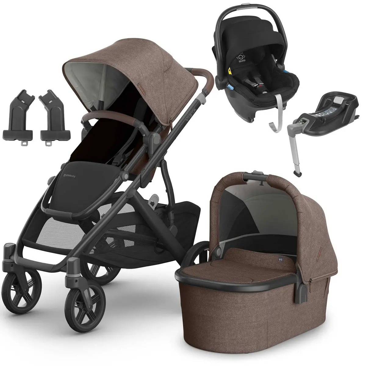 Uppababy Vista V3 Mesa & Base Travel System - Owen 1