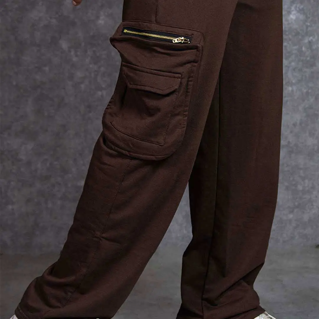 Utility Brown Pants 1