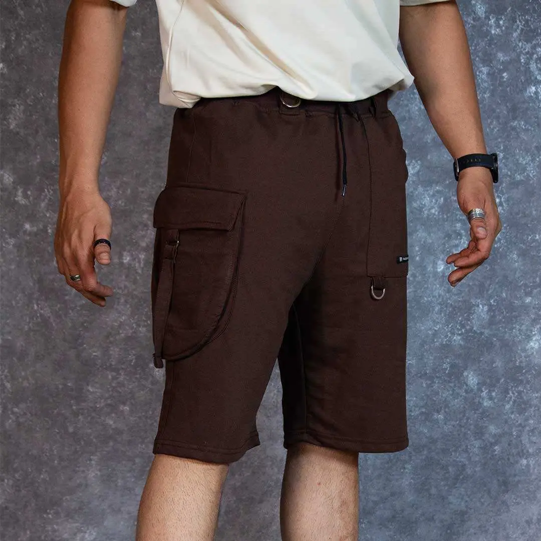 Utility Brown Shorts 1