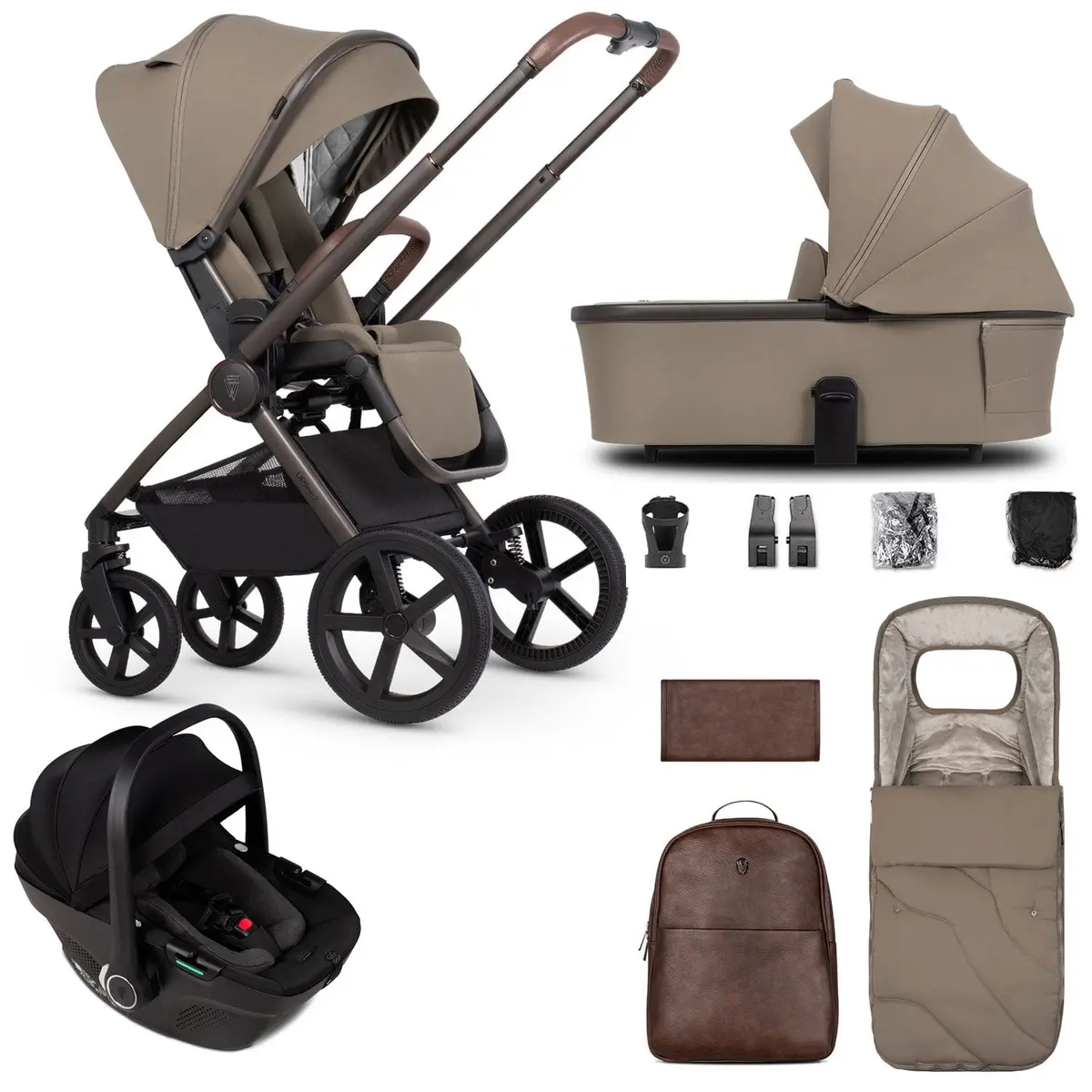 Venicci Tinum Upline 2 Special Edition 3 In 1 Travel System- Powder 1