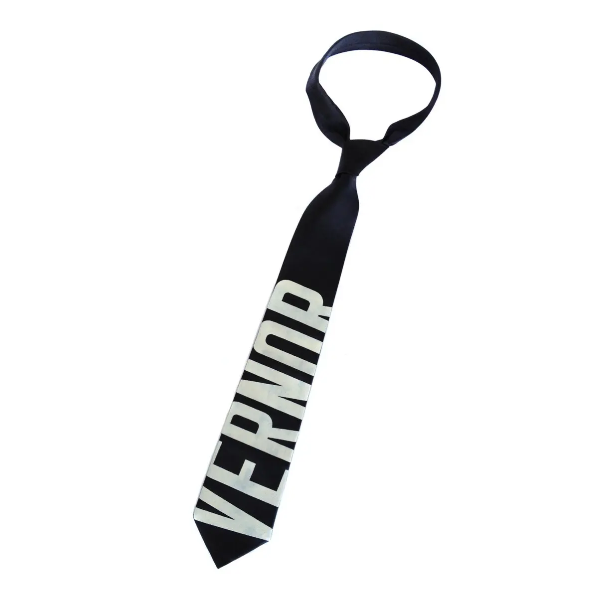 Bus Scroll Necktie: Vernor. Microfiber 1
