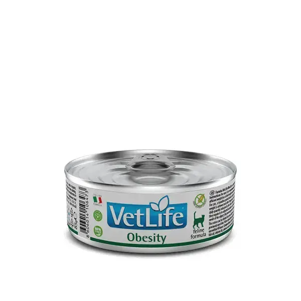 Farmina Cat Vet Life Natural Wet Diet Obesity 1
