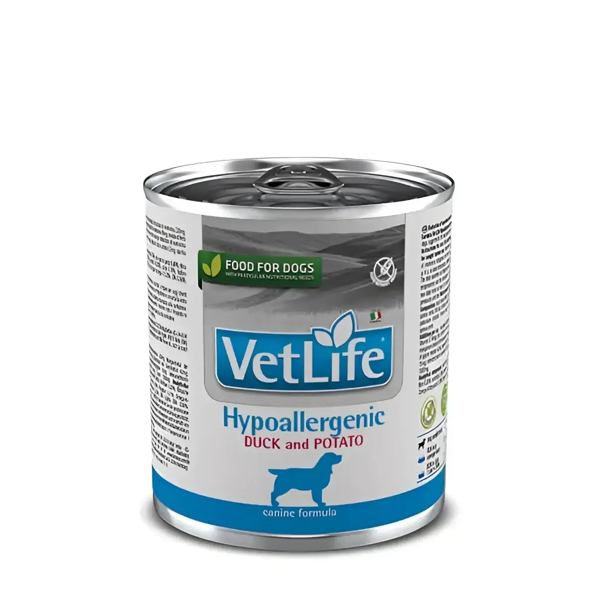 Farmina Dog Vet Life Natural Wet Diet Hypoallergenic Anatra E Patate 1