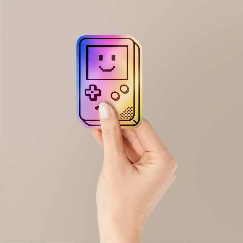 Video Game Holographic Stickers 2