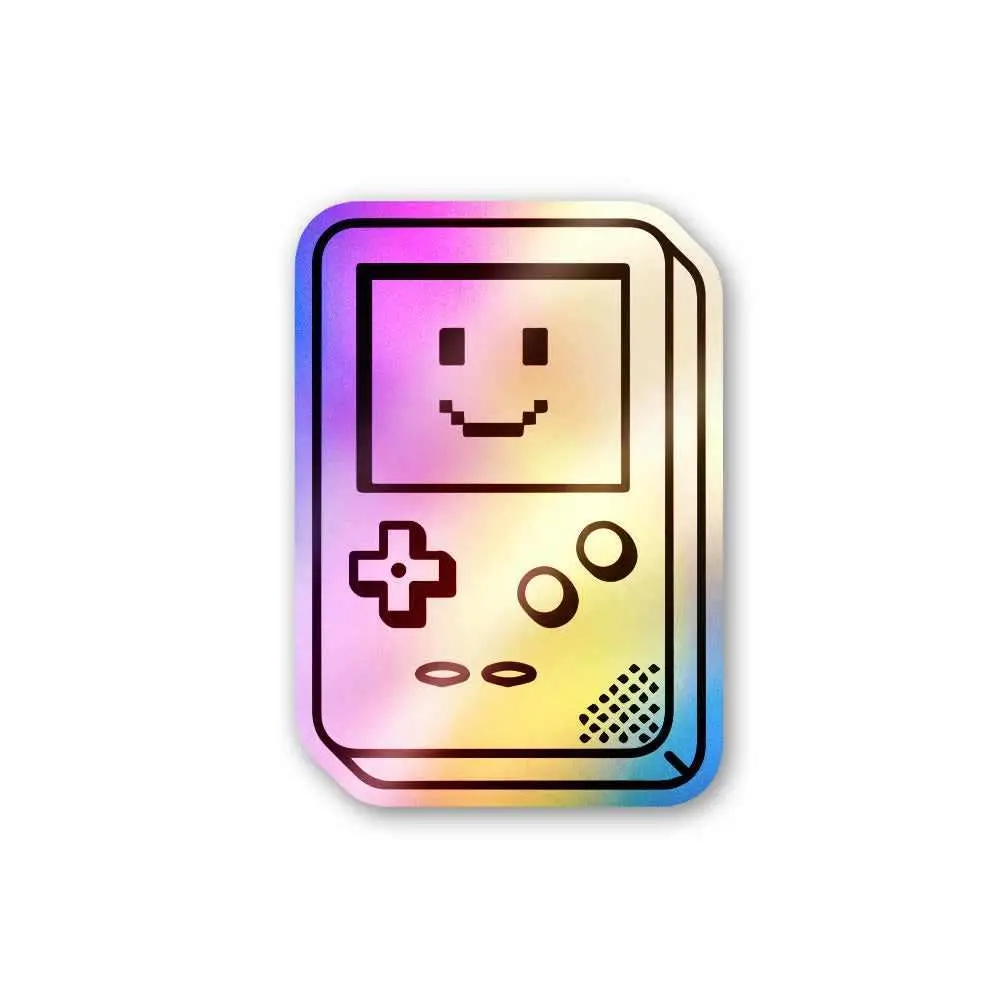 Video Game Holographic Stickers 1