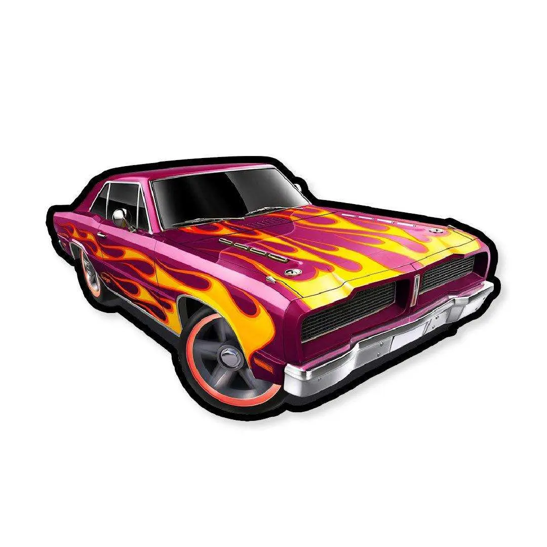 Vintage Muscle Sticker 1
