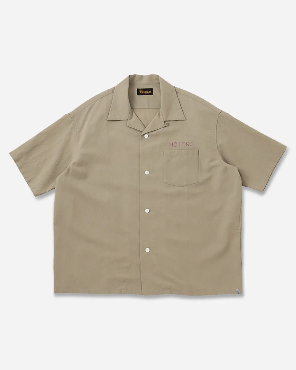 Men's Crosby Shortsleeve Shirt Beige 1