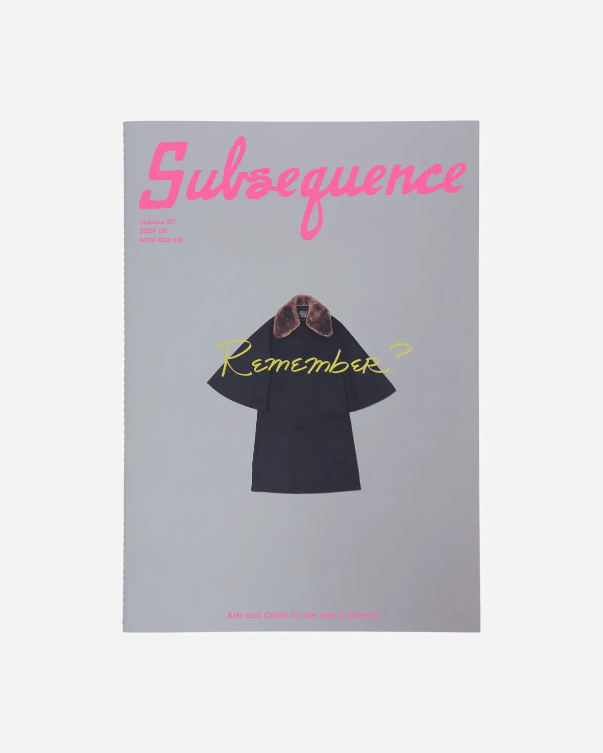 Subsequence Vol. 7 Magazine 1
