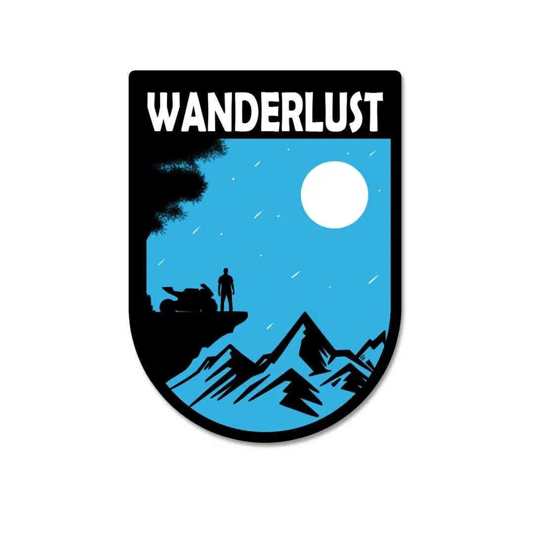 Wanderlust Sticker 1