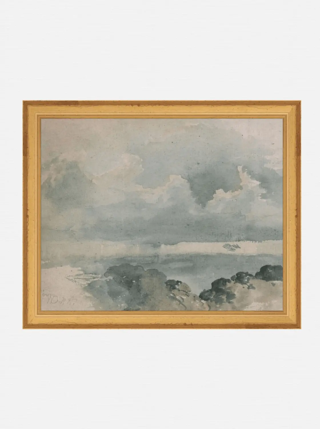 Watercolor Clouds 1