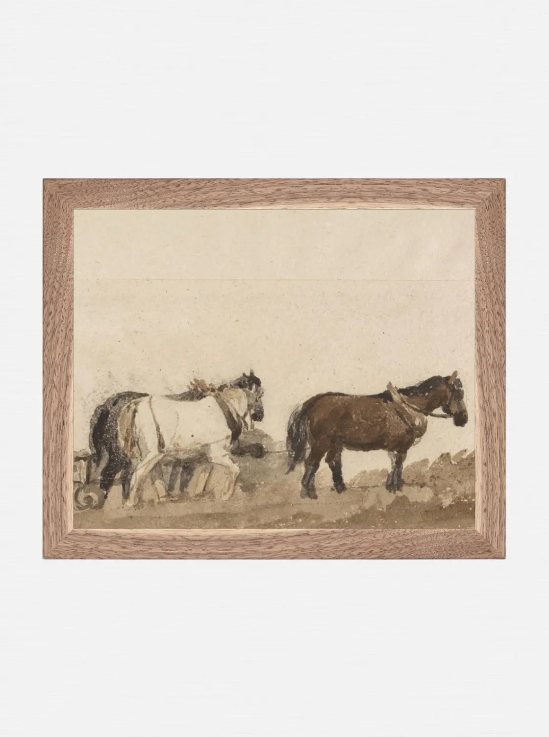 Watercolor Horses 1