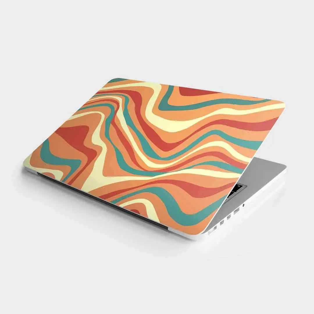 Wave Pattern Laptop Skin 2