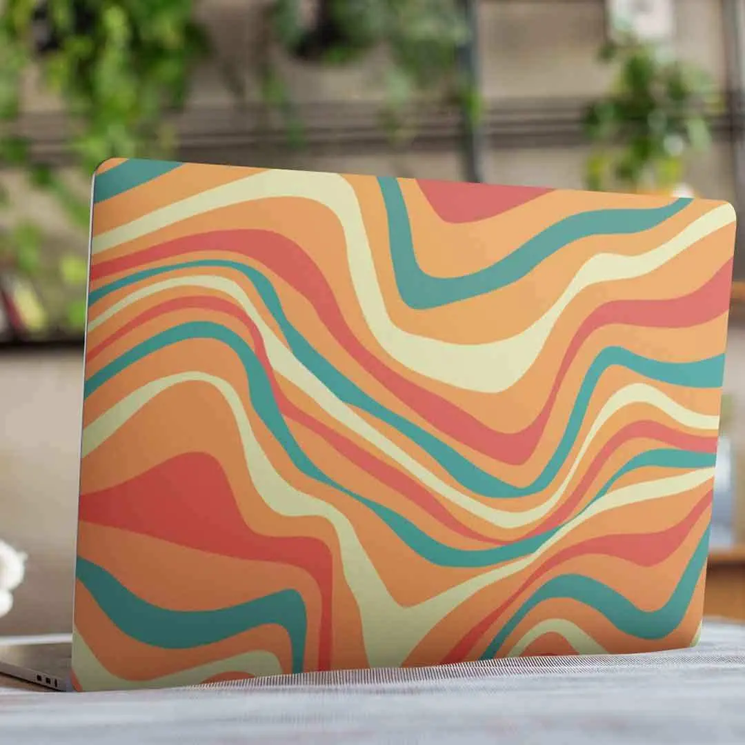 Wave Pattern Laptop Skin 1